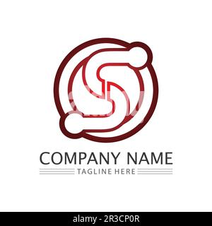 Business corporate letter S logo design vector Stock Vector Image & Art ...