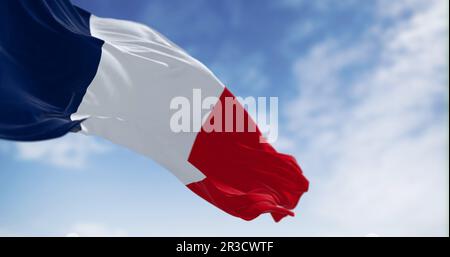 National Flag Of France: Blue, White And Red Vertical Stripes