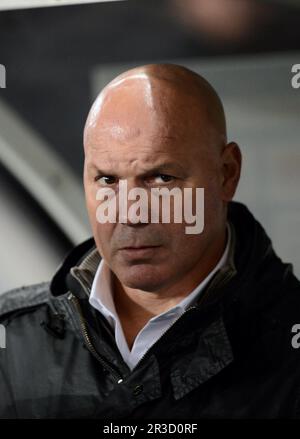 NEWS : The son of Jose Anigo killed in Marseille - 09/05/2013 Jose ANIGO (om) FOOTBALL : PSG vs Marseille - Coupe de la Ligue - 31/10/2012, Credit:Ant Stock Photo