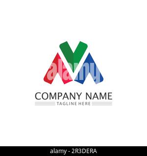 Business logo design Concept image vector Graphic Stock Vector