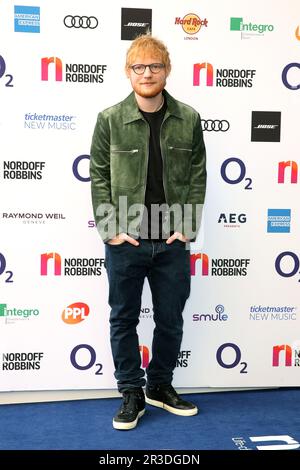 London, UK. 05th July, 2019. Ed Sheeran attends the Nordoff Robbins O2 Silver Clef Awards 2019 at Grosvenor House Hotel in London. (Photo by Fred Duval/SOPA Images/Sipa USA) Credit: Sipa USA/Alamy Live News Stock Photo