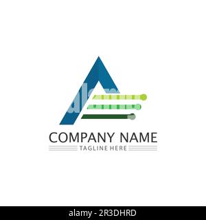 Business logo design Concept image vector Graphic Stock Vector