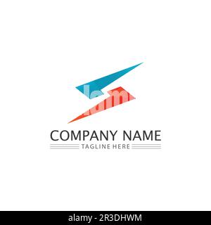 Business logo design Concept image vector Graphic Stock Vector