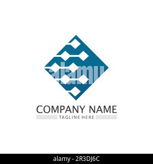 Business logo design Concept image vector Graphic Stock Vector