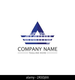 Business logo design Concept image vector Graphic Stock Vector