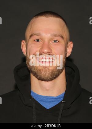 German MMA welterweight martial artist Niklas Stolze from La Onda Fight Club Magdeburg Stock Photo