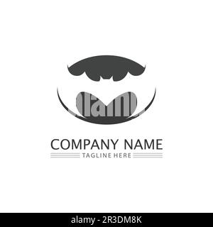 Bat logo animal and vector, wings, black, halloween, vampire, gothic, illustration, design bat icon Stock Vector