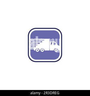 Faster Logo Template vector icon illustration design Stock Vector