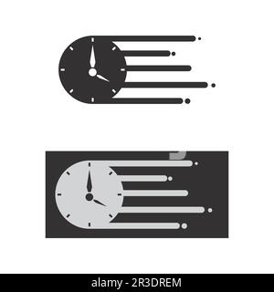 Faster Logo Template vector icon illustration design Stock Vector