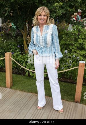 London, UK. 22nd May, 2023. Anthea Turner attending the press day for the RHS Chelsea Flower Show 2023 in London. Credit: SOPA Images Limited/Alamy Live News Stock Photo