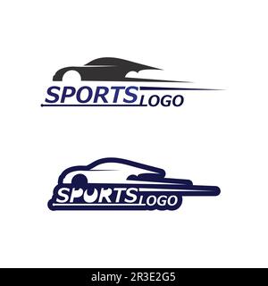 Car icons and vector logo automobiles for travel truck bus and other transport vector signs design illustration Stock Vector