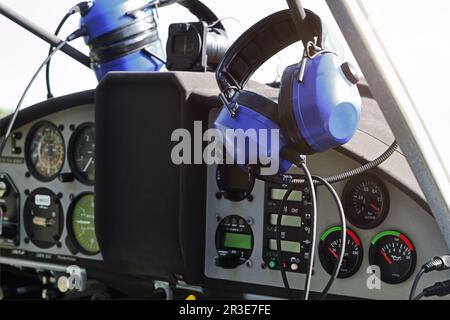 Cockpit Stock Photo
