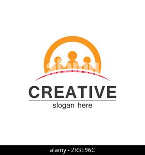 People Icon work group Vector illustration design Stock Vector