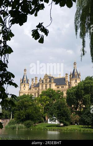 Schwerin, Schwerin Castle, state capital, Mecklenburg-Western Pomerania, Germany Stock Photo