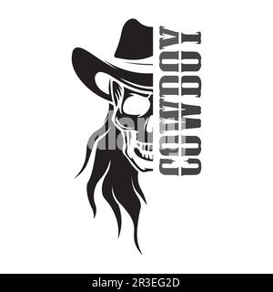 cowboy hat logo images icon vector and design template Stock Vector