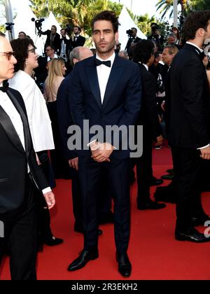 Cannes, France. 22nd May, 2023. 76th Cannes Film Festival 2023, evening 8 - Red Carpet film 'Asteroid City'. In the photo Jon Kortajarena Credit: Independent Photo Agency/Alamy Live News Stock Photo