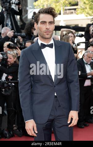 Cannes, France. 23rd May, 2023. Jon Kortajarena attends the Asteroid City Red Carpet at the 76th annual Cannes film festival at Palais des Festivals on May 23, 2023 in Cannes, France. Photo by David Niviere/ABACAPRESS.COM Credit: Abaca Press/Alamy Live News Stock Photo