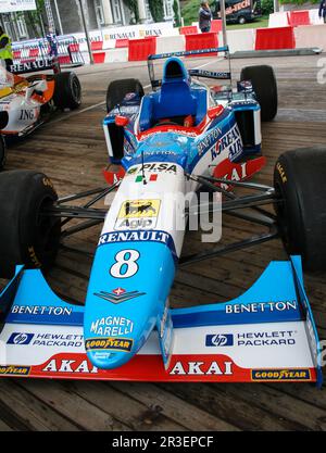 Benetton 1997 f1 car Stock Photo