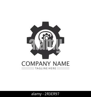 Health Brain vector illustration icon template design Stock Vector