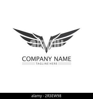 V Letter and checklist  Logo Template vector icon illustration Stock Vector
