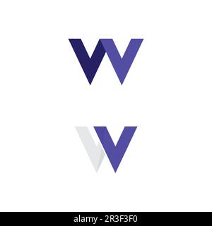 V Letter Lightning Logo Template vector icon illustration design Stock Vector