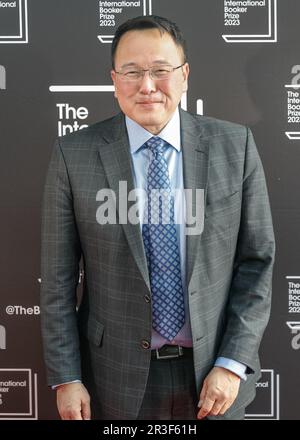 London, UK. 23rd May, 2023. Tan Twan Eng, Judge. Authors, translators and judges, as well as special guests, on the red carpet for the announcement ceremony of the International Booker Prize 2023, held at Sky Garden in the City of London. Credit: Imageplotter/EMPICS/Alamy Live News Stock Photo