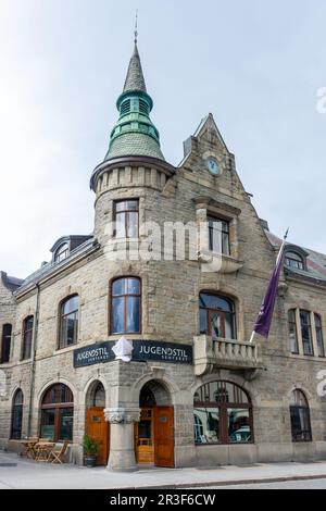 The Art Nouveau Centre and The Art Museum Kube in ALESUND ...