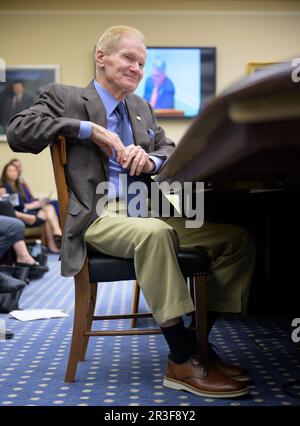 Washington, United States Of America. 27th Apr, 2023. Washington, United States of America. 27 April, 2023. NASA Administrator Bill Nelson, testifies before the U.S. House Science, Space and Technology Committee hearing on the FY 2024 budget request, at the Rayburn House Office Building, April 27, 2023, in Washington, DC Credit: Bill Ingalls/NASA/Alamy Live News Stock Photo