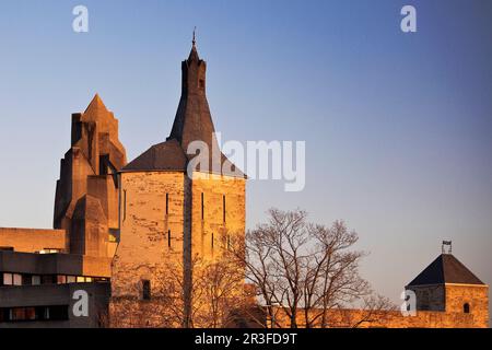 Old Bensberg Castle, Bensberg town hall, Bergisch Gladbach, North Rhine-Westphalia, Germany, Europe Stock Photo