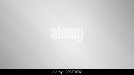 Panoramic background silver steel metal texture - Vector Stock Photo