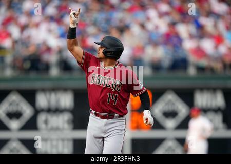 Arizona Diamondbacks' Gabriel Moreno plays during a baseball game, Monday,  May 22, 2023, in Philadelphia. (AP Photo/Matt Slocum Stock Photo - Alamy