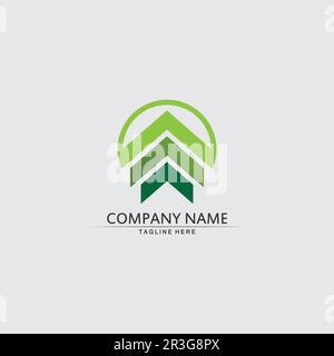 Mountain icon Logo Template Vector illustration design Stock Vector