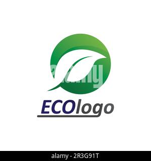 Logos of green Tree leaf ecology nature element vector Stock Vector