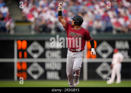 Arizona Diamondbacks' Gabriel Moreno plays during a baseball game, Monday,  May 22, 2023, in Philadelphia. (AP Photo/Matt Slocum Stock Photo - Alamy