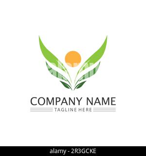 Community logo people work team and business vector logo and design group family Stock Vector