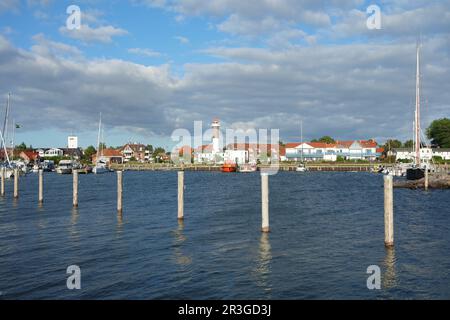 Harbor in Timmendorf, Poel island Stock Photo