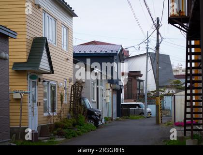 kushiro, hokkaido, japan, 2023/11/05 , Landscape of the city of Kushiro in Hokkaido, Japan. Stock Photo