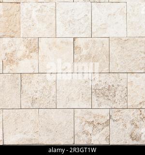 Travertino Marble on this white wall background Stock Photo