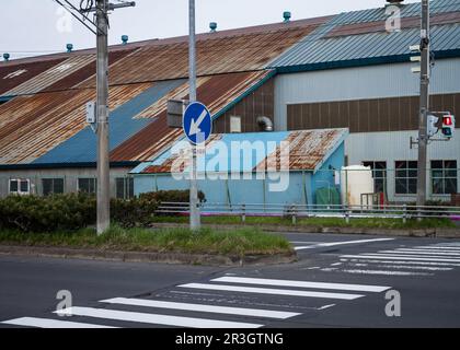 kushiro, hokkaido, japan, 2023/11/05 , Landscape of the city of Kushiro in Hokkaido, Japan. Stock Photo