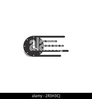 Faster Logo Template vector icon illustration design Stock Vector