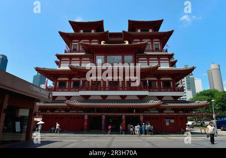 Buddha Tooth Relic Temple, South Bridge Road, Singapore Stock Photo