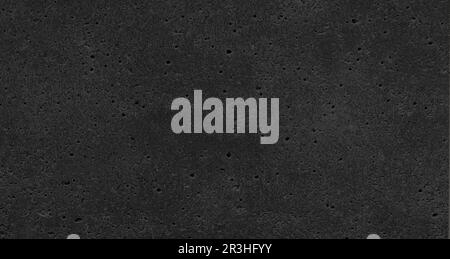 Panorama of a dark gray black slate background or texture. black slabs fountains Stock Photo