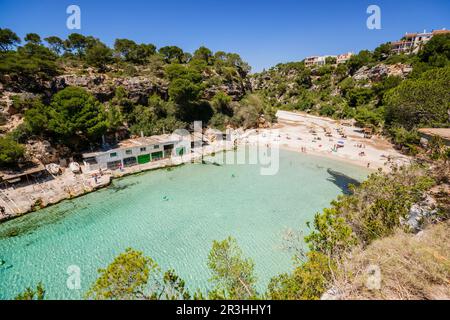 Cala Pi, Llucmajor,comarca de Migjorn. Mallorca. Islas Baleares. Spain. Stock Photo