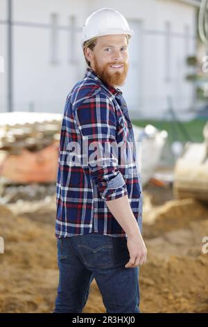male architect looking at the camera Stock Photo
