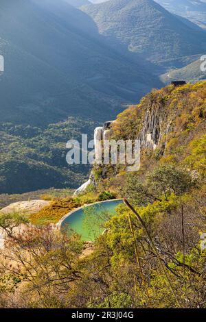 Hierve el Agua, Oaxaca, Mexico Stock Photo