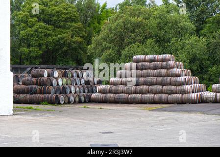 Ben Nevis, Whisky, Distillery, Fort William, Highland, Scotland, Great Britain Stock Photo