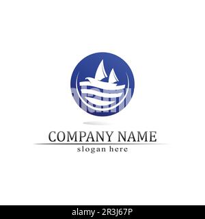 Water drop Logo Template vector illustration design Stock Vector