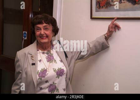 Pamela Cundell, best known as Mrs Fox in the BBC Comedy, Dad's Army Stock Photo