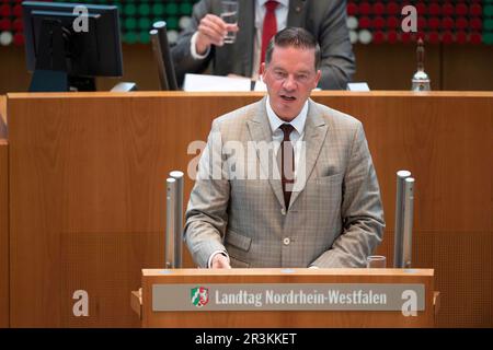 Dusseldorf, Deutschland. 24th May, 2023. Gregor GOLLAND, CDU parliamentary group during his speech at the 33rd session of the North Rhine-Westphalia state parliament, in the North Rhine-Westphalia state parliament, Duesseldorf on May 24th, 2023 Credit: dpa/Alamy Live News Stock Photo