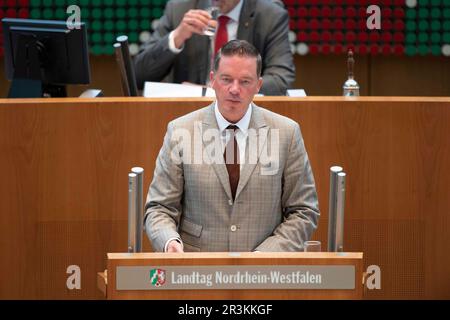 Dusseldorf, Deutschland. 24th May, 2023. Gregor GOLLAND, CDU parliamentary group during his speech at the 33rd session of the North Rhine-Westphalia state parliament, in the North Rhine-Westphalia state parliament, Duesseldorf on May 24th, 2023 Credit: dpa/Alamy Live News Stock Photo